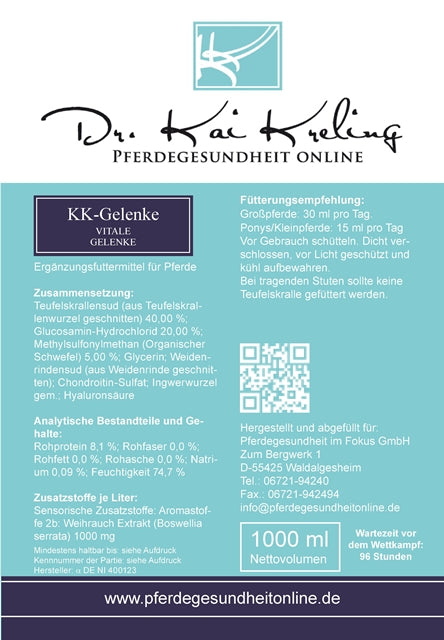 Kai Kreling KK-Gelenke Bewegung Pferd